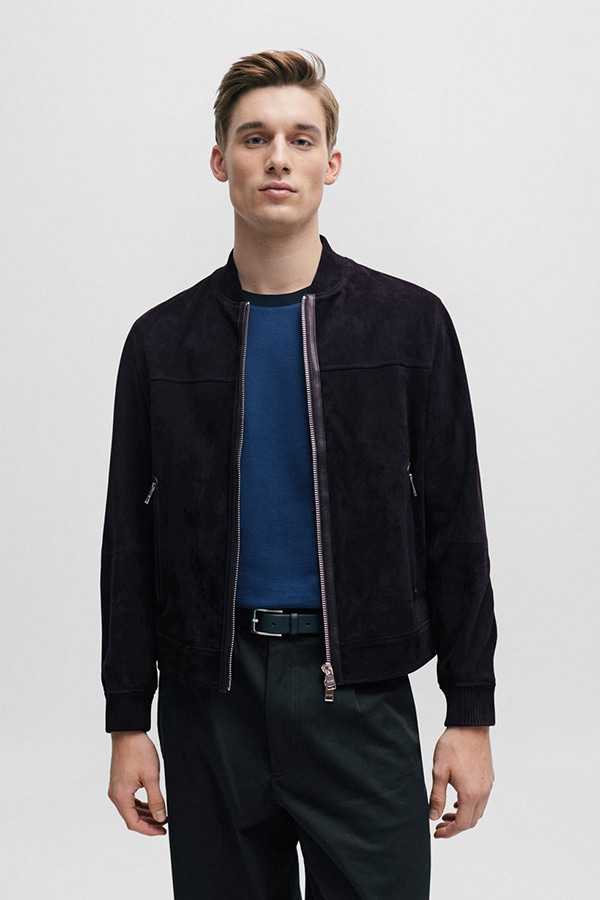 ΔΕΡΜΑΤΙΝΟ BOSS - 404 ΜΠΛΕ